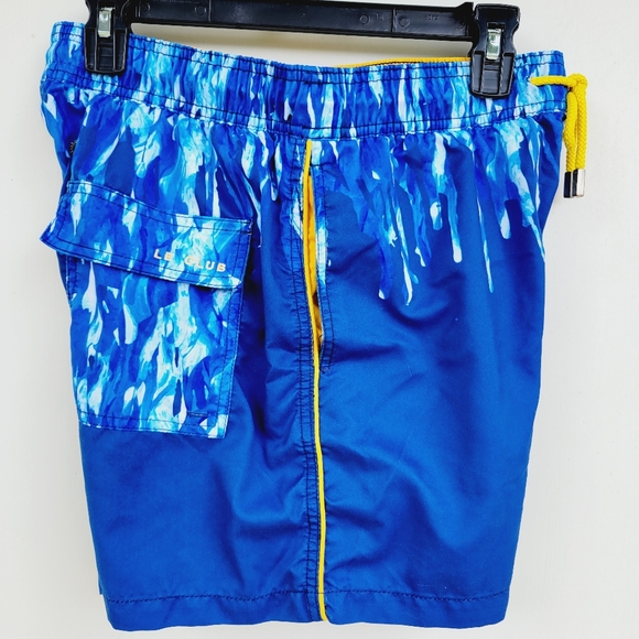 Le Club mens summer Swim Shorts Blue liquid Size Medium - Picture 11 of 14